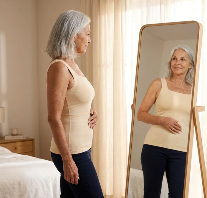 Maggie's Tanks Built-In Bra Comfort Shaper Tank